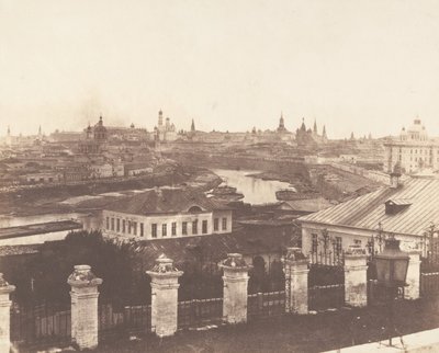 Moskau, der Kreml in der Ferne von Roger Fenton