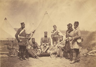 Offiziere und Männer des 89. Regiments von Roger Fenton