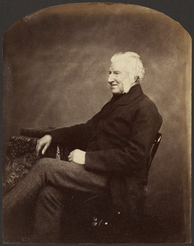 Porträt eines Mannes, 3/4 Ansicht von Roger Fenton