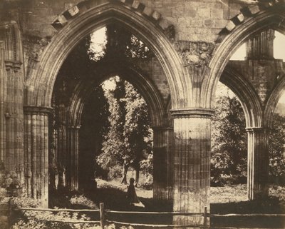 Rievaulx Abbey, der Hochaltar, 1854 von Roger Fenton