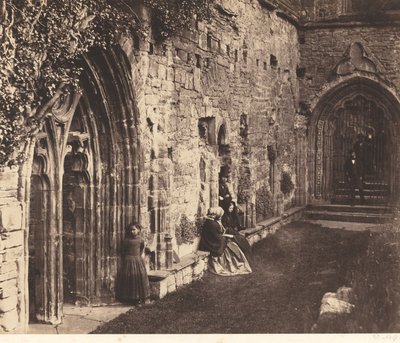 Die Kreuzgänge, Tintern Abbey von Roger Fenton