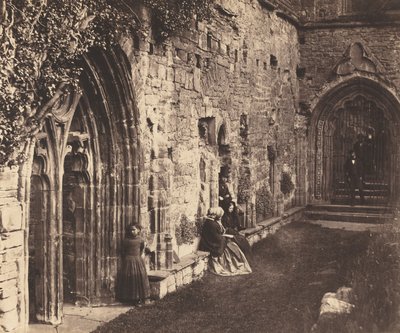 Die Kreuzgänge, Tintern Abbey, 1854 von Roger Fenton