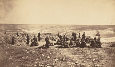 Das französische Reduit bei Inkermann von Roger Fenton