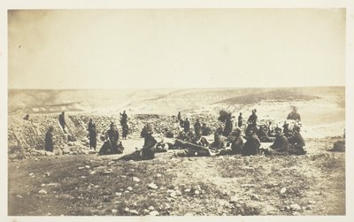 Das französische Reduit bei Inkermann von Roger Fenton