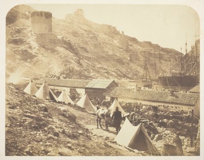 Die genuesische Burg, Balaklawa von Roger Fenton