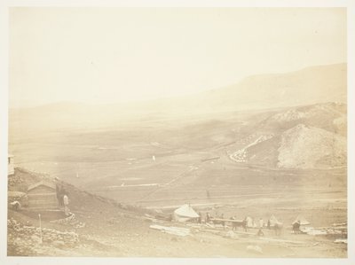 Die Linien von Balaklava von Roger Fenton