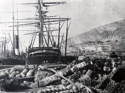 Der Ordnance Wharf, Balaclava von Roger Fenton