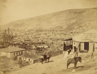 Die Stadt Balaklawa von Roger Fenton