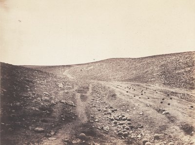 Das Tal des Todesschattens von Roger Fenton