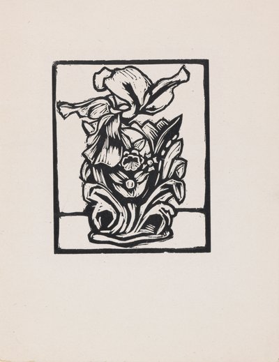 Iris und Vase von Roger Fry