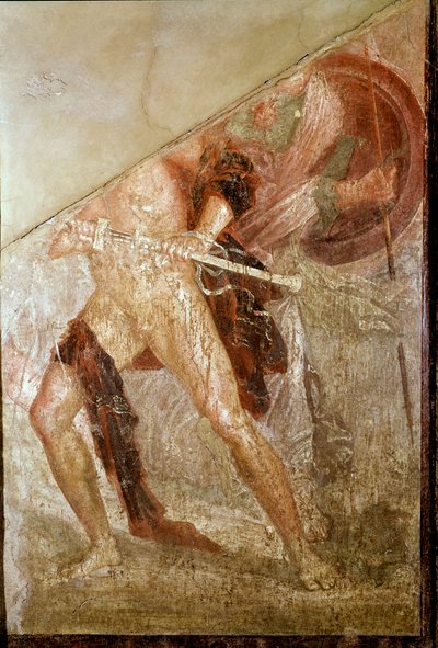 Achilles (Fresko) von Roman