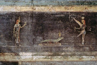 Fresken aus der Villa Dei Mysteri von Roman