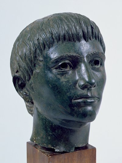Kopf eines Kindes von Roman