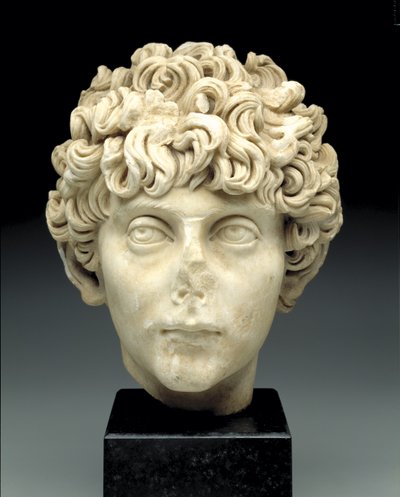 Kopf eines römischen Jugendlichen von Roman