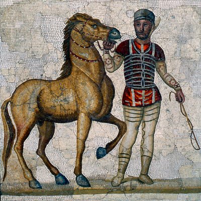 Römischer Wagenlenker - 2./3. Jahrhundert von Roman