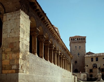 Ansicht der Kirche von Romanesque