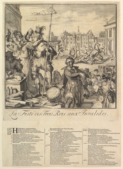 Le Feste des Trois Rois von Romeyn de Hooghe