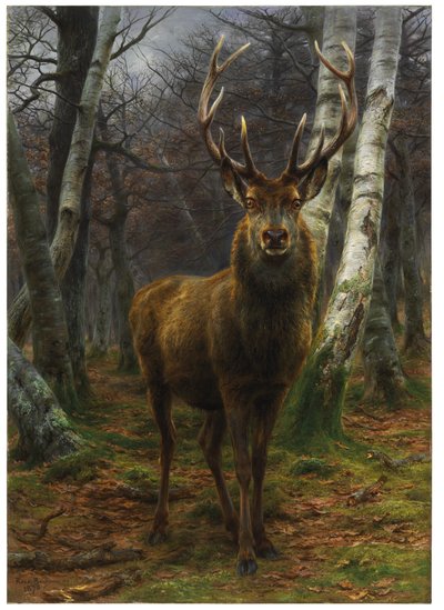 König des Waldes, 1878 von Rosa Bonheur