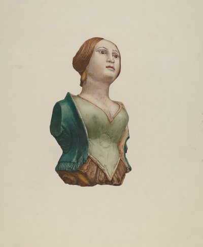 Halbfigur von Rosamond P. Gray