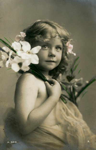 Mädchen, ca. 1911 von Rotary Photo