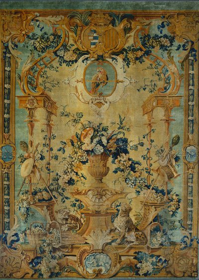 Savonnerie-Panel: Herbst von Royal Savonnerie Manufactory, Chaillot Workshops