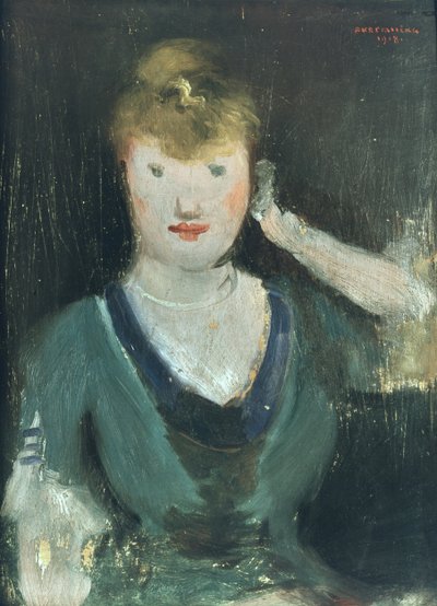 Mädchen aus einem Café von Rudolf Kremlicka