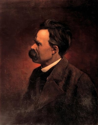 Nietzsche-Porträt von Rudolf Köselitz