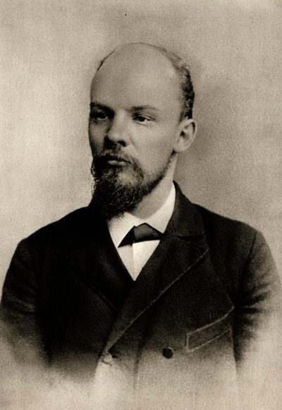 Lenin (Wladimir Iljitsch Uljanow genannt) von Russian Photographer