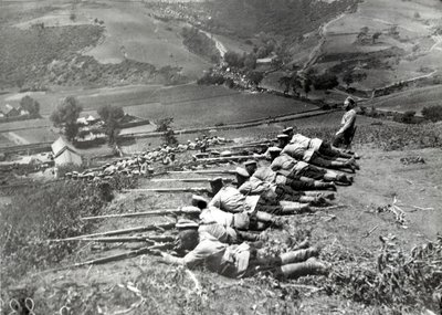 Russische Truppen während des Russisch-Japanischen Krieges, 1904 von Russian Photographer