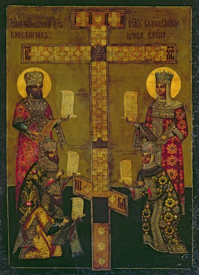 St. Konstantin und St. Helena von Russian School