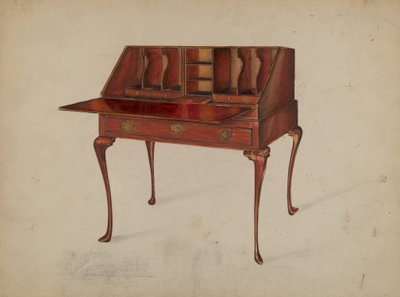 Schreibtisch von Ruth Bialostosky