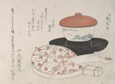 Teetasse und Teewärmer von Ryugetsusai Shinko