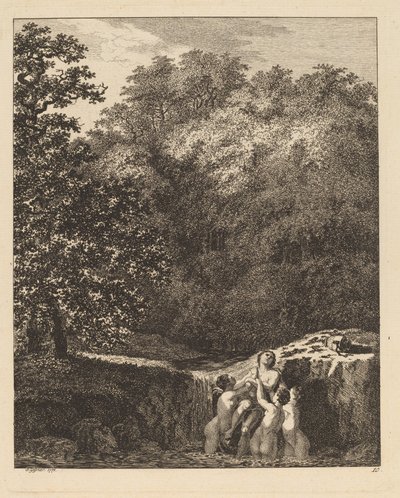 Hylas und die Nymphen von Salomon Gessner