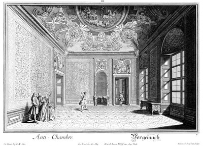 Antichambre des Paradeschlafzimmers von Salomon Kleiner