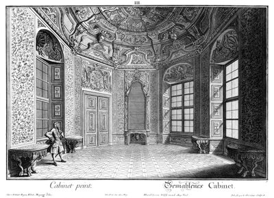 Gemaltes Kabinett von Salomon Kleiner
