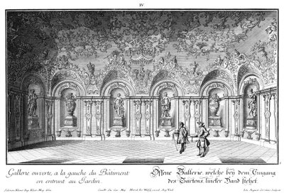 Offene Galerie im Westflügel von Salomon Kleiner