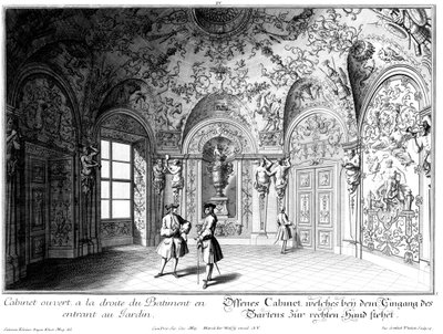 Offenes Kabinett im Nordostturm von Salomon Kleiner