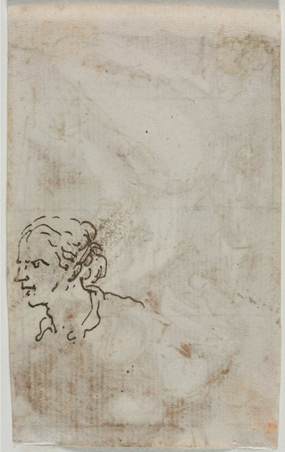 Figurenstudien (verso) von Salvator Rosa