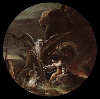 Szenen der Hexerei von Salvator Rosa