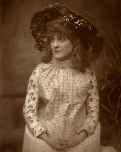 Minnie Palmer, amerikanische Schauspielerin, 1884 von Samuel A Walker
