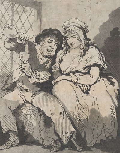 Werbung in niedrigen Kreisen, 15. Dezember 1785 von Samuel Alken