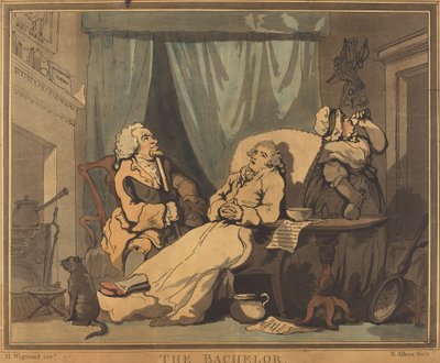 Der Junggeselle von Samuel Alken after H. Wigstead
