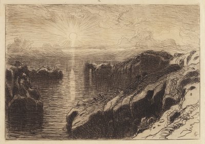 Pazifikküste, Kalifornien von Samuel Colman