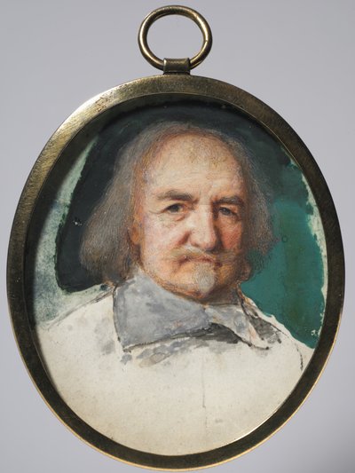 Porträt von Thomas Hobbes, ca. 1660 von Samuel Cooper