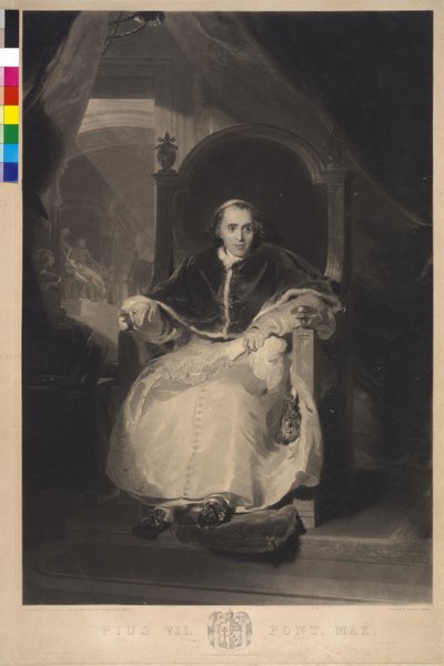 Papst Pius VII von Samuel Cousins