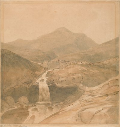 Ceapen Pichan Brücke, Moelwyn Mawr von Samuel Davis