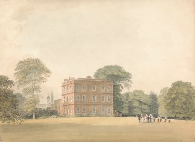 Seitenansicht von Ayot House, Hertfordshire von Samuel Davis