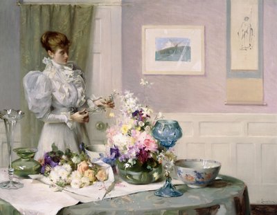 Der Blumenarrangeur von Samuel Henry William Llewelyn
