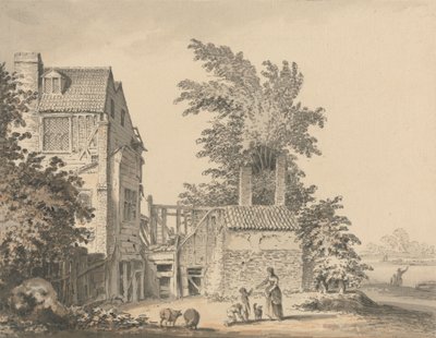 In Mortlake von Samuel Hieronymus Grimm