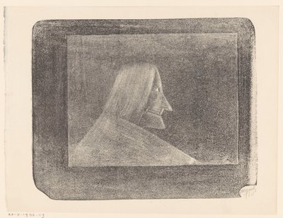 Fantasie: Hexenkopf nach rechts von Samuel Jessurun de Mesquita